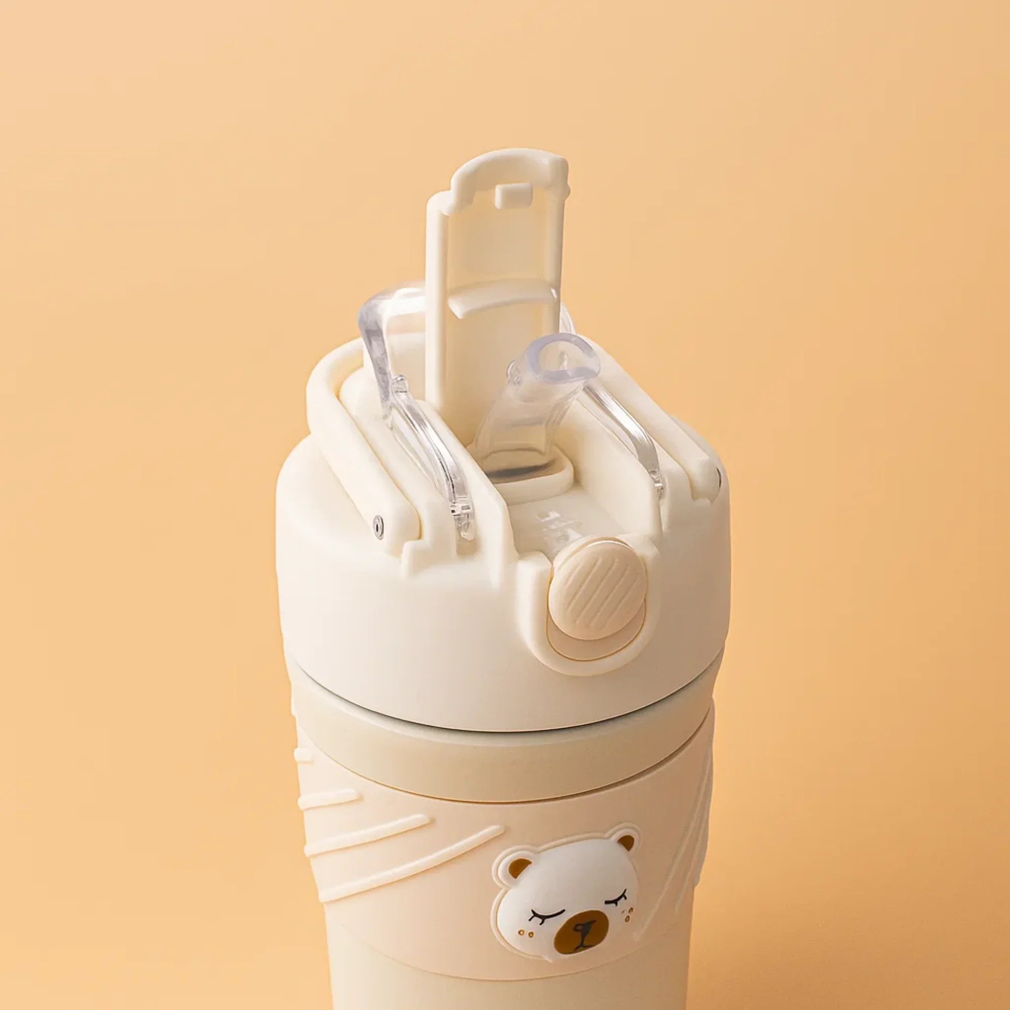 Bear Tumbler With Sleeve - Offwhite