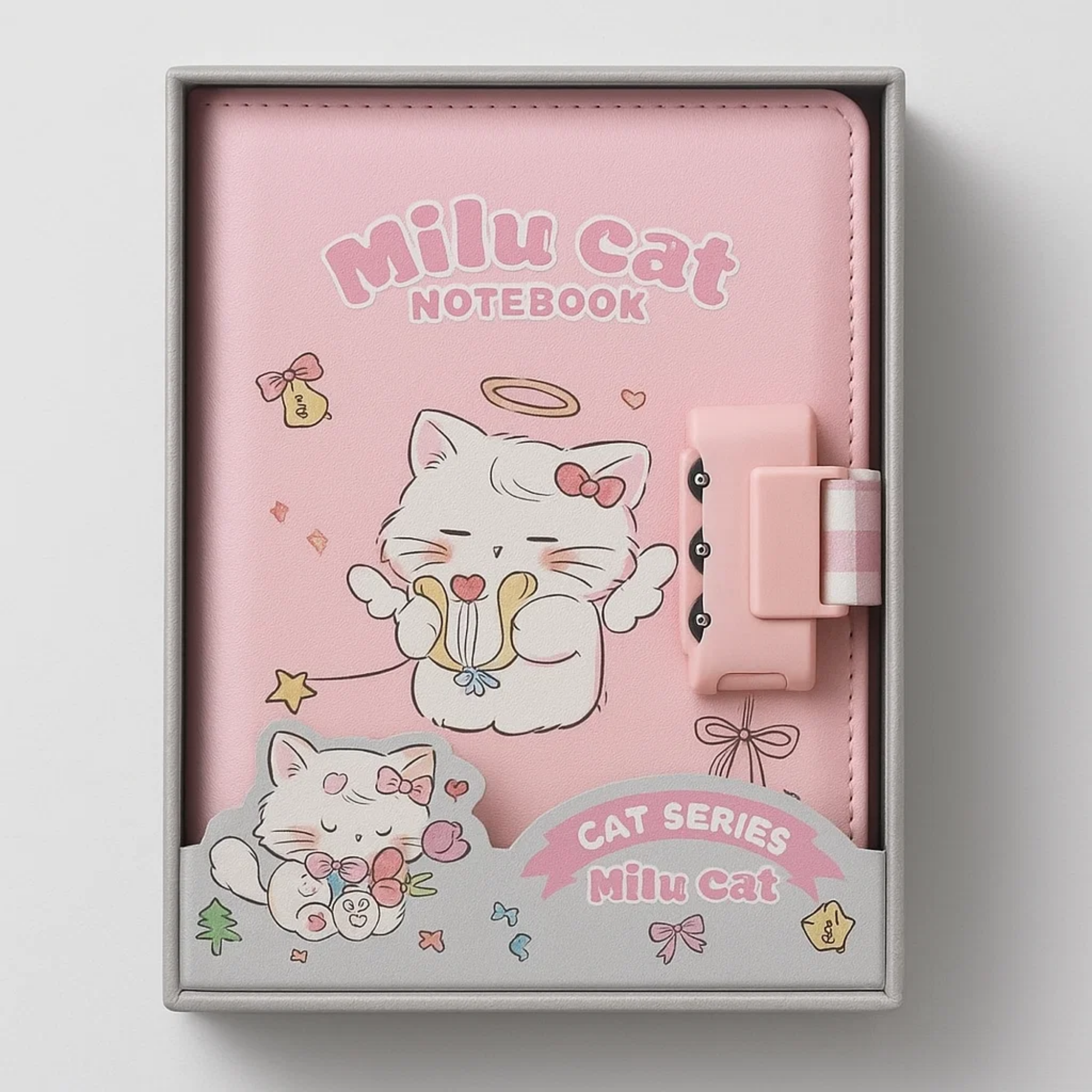 Milu Cat Notebook - Sweet Treat