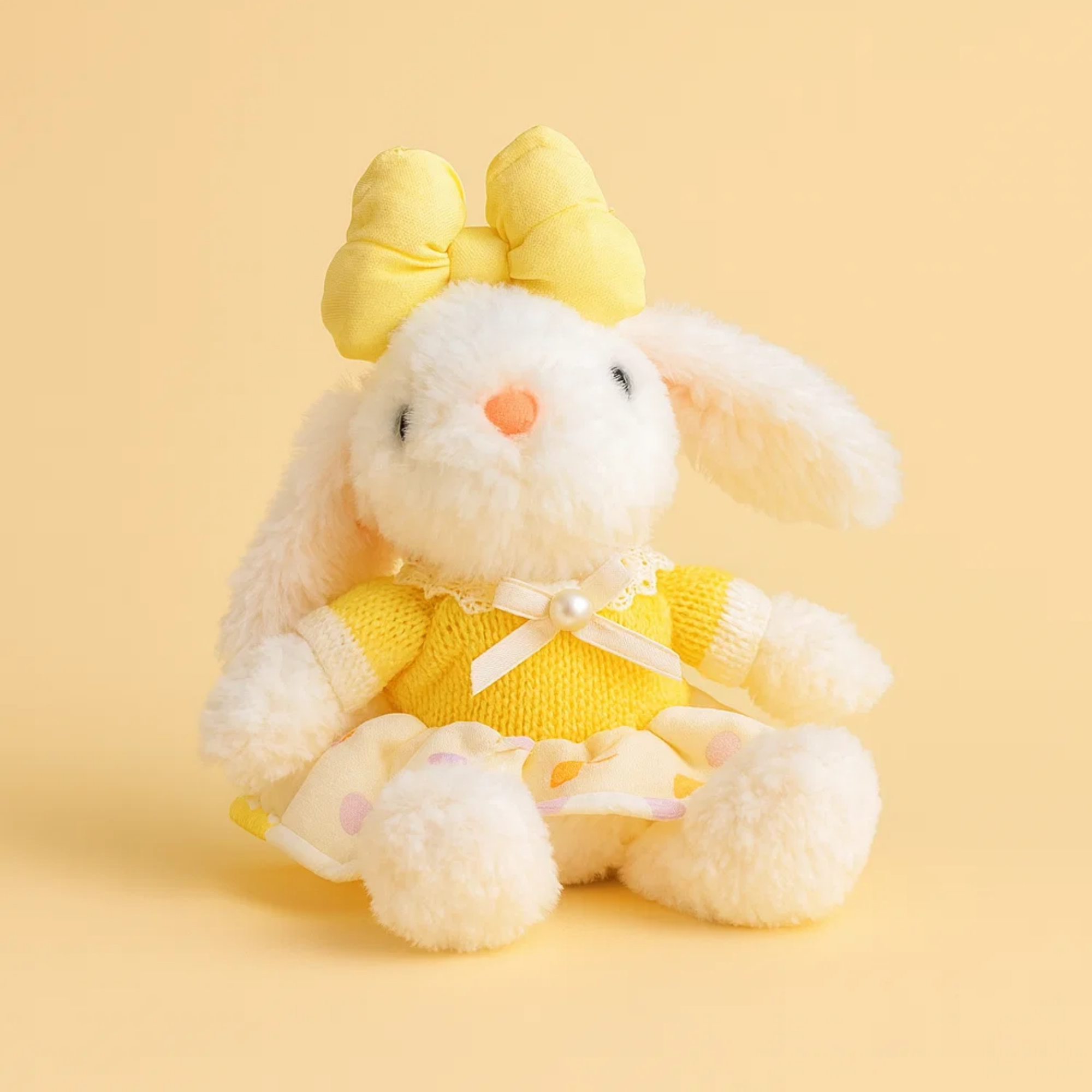 Penny Plushie Keyring - Yellow