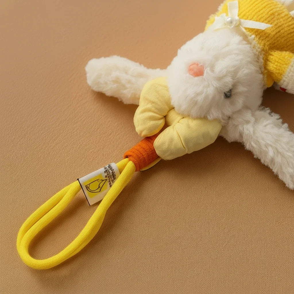 Penny Plushie Keyring - Yellow