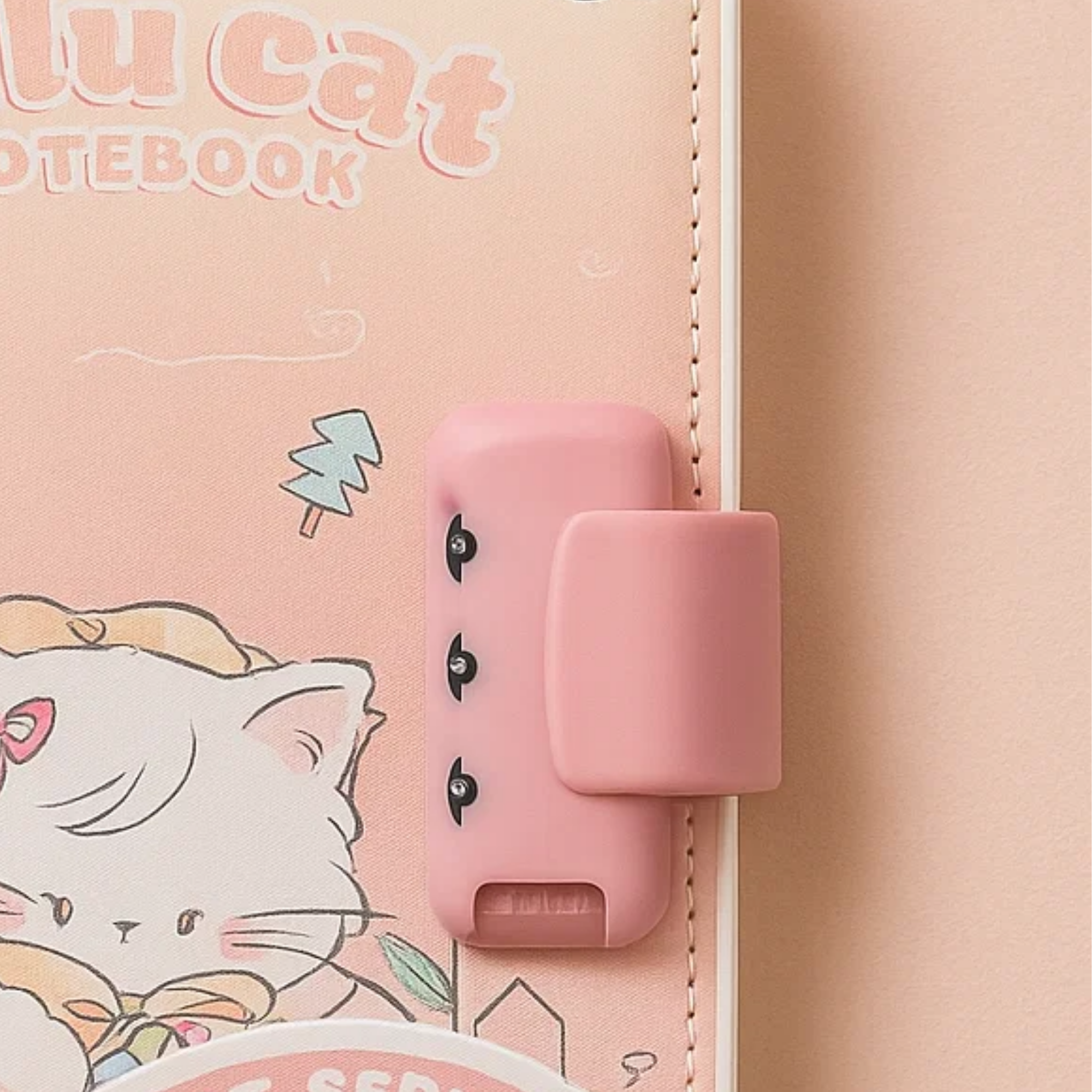 Milu Cat Notebook - Garden Bliss