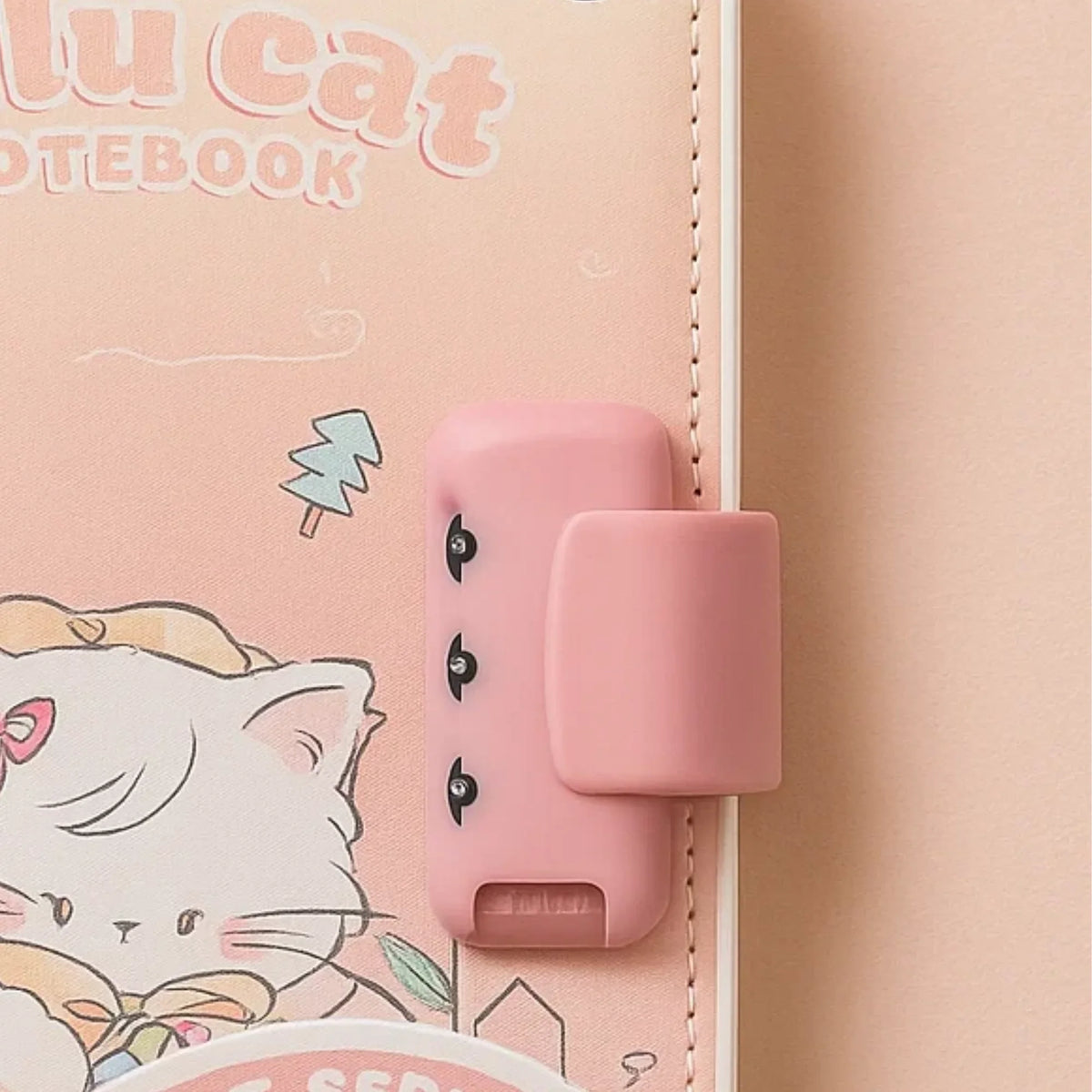 Milu Cat Notebook - Garden Bliss