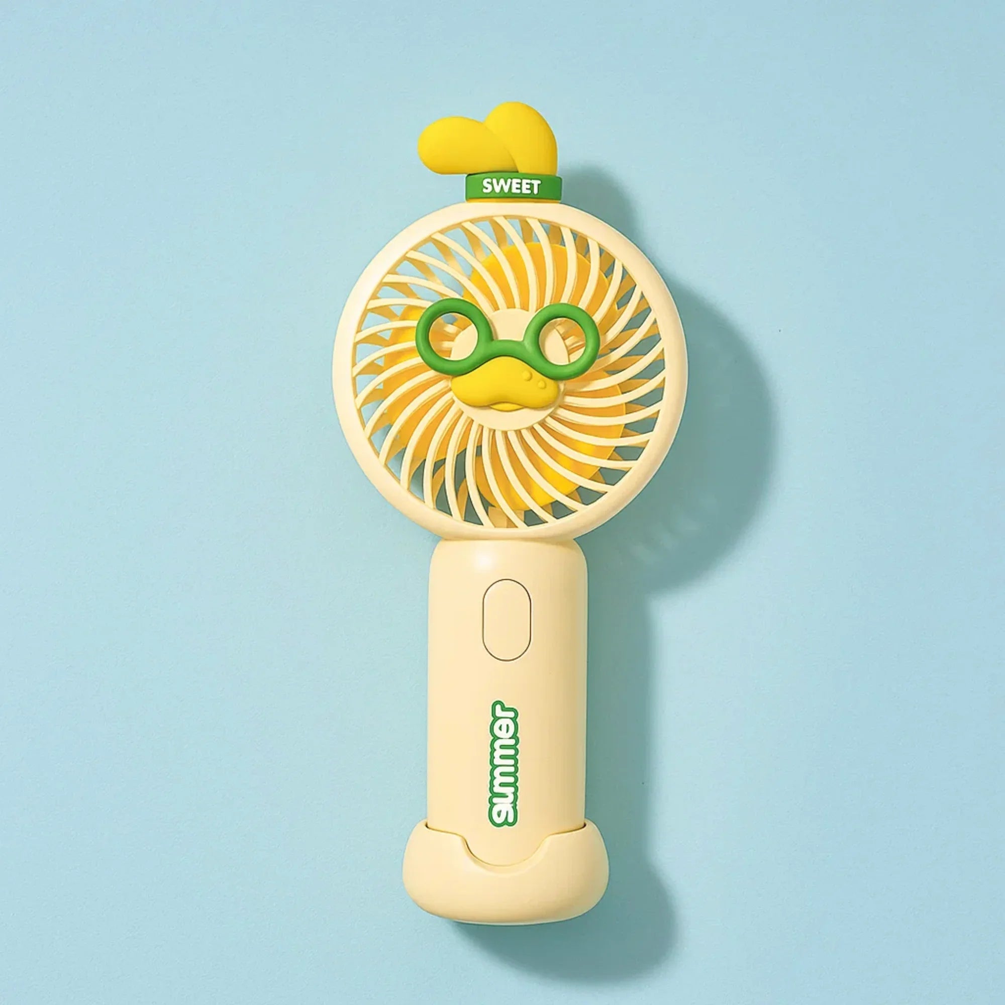 Goggle Duck Portable Fan Yellow