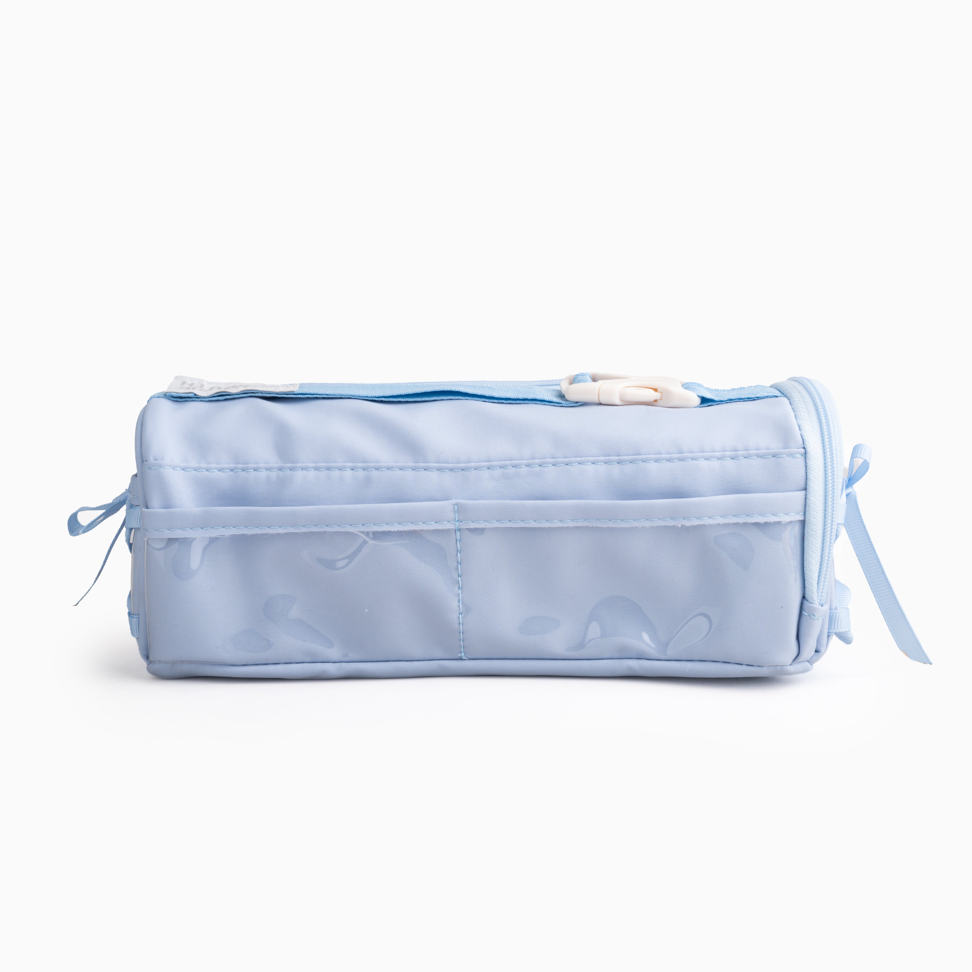 Sporty Kawaii Badge Pouch -pale blue