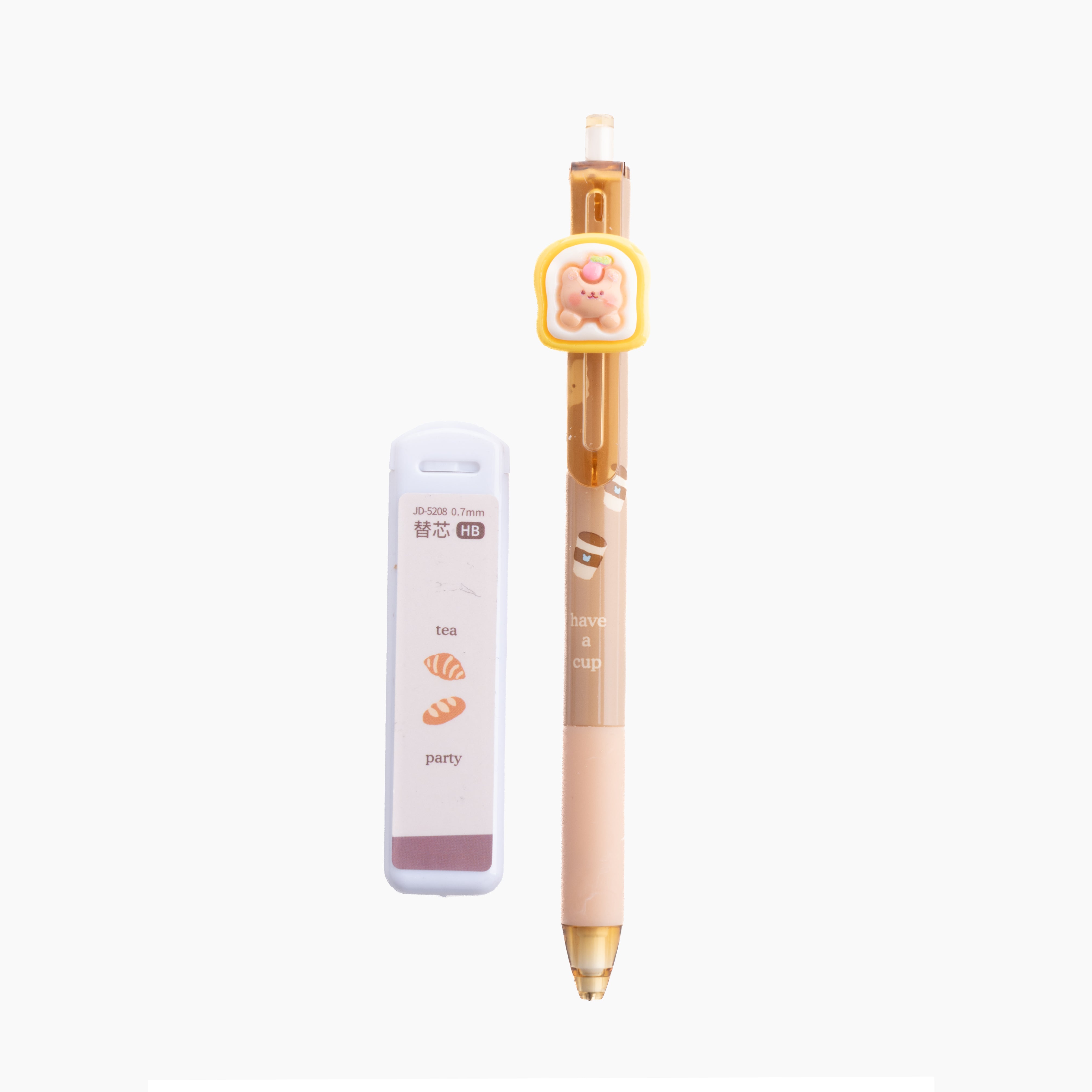 Coco Bear Pencil & Lead set - Toastie Bear