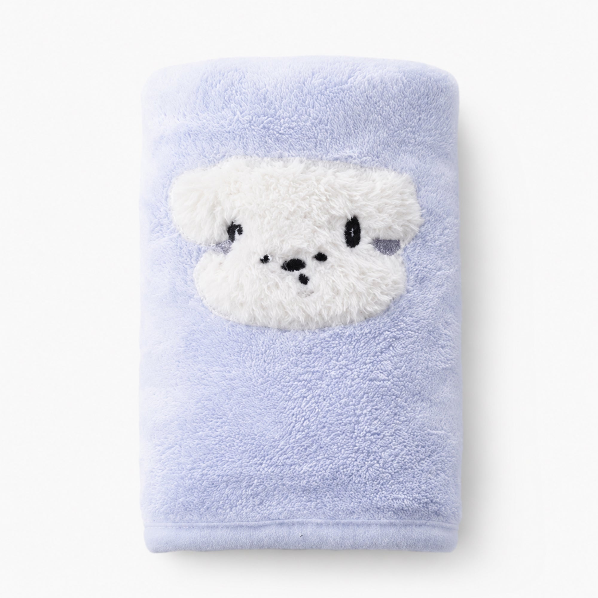Puff Pals Hand Towel Blue