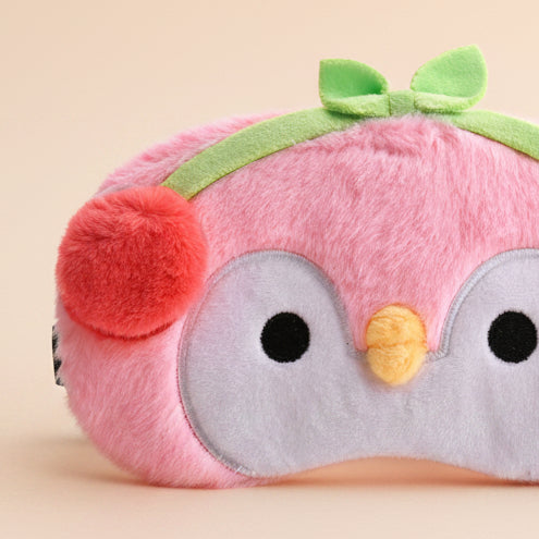 Berry Penguin Eye Mask