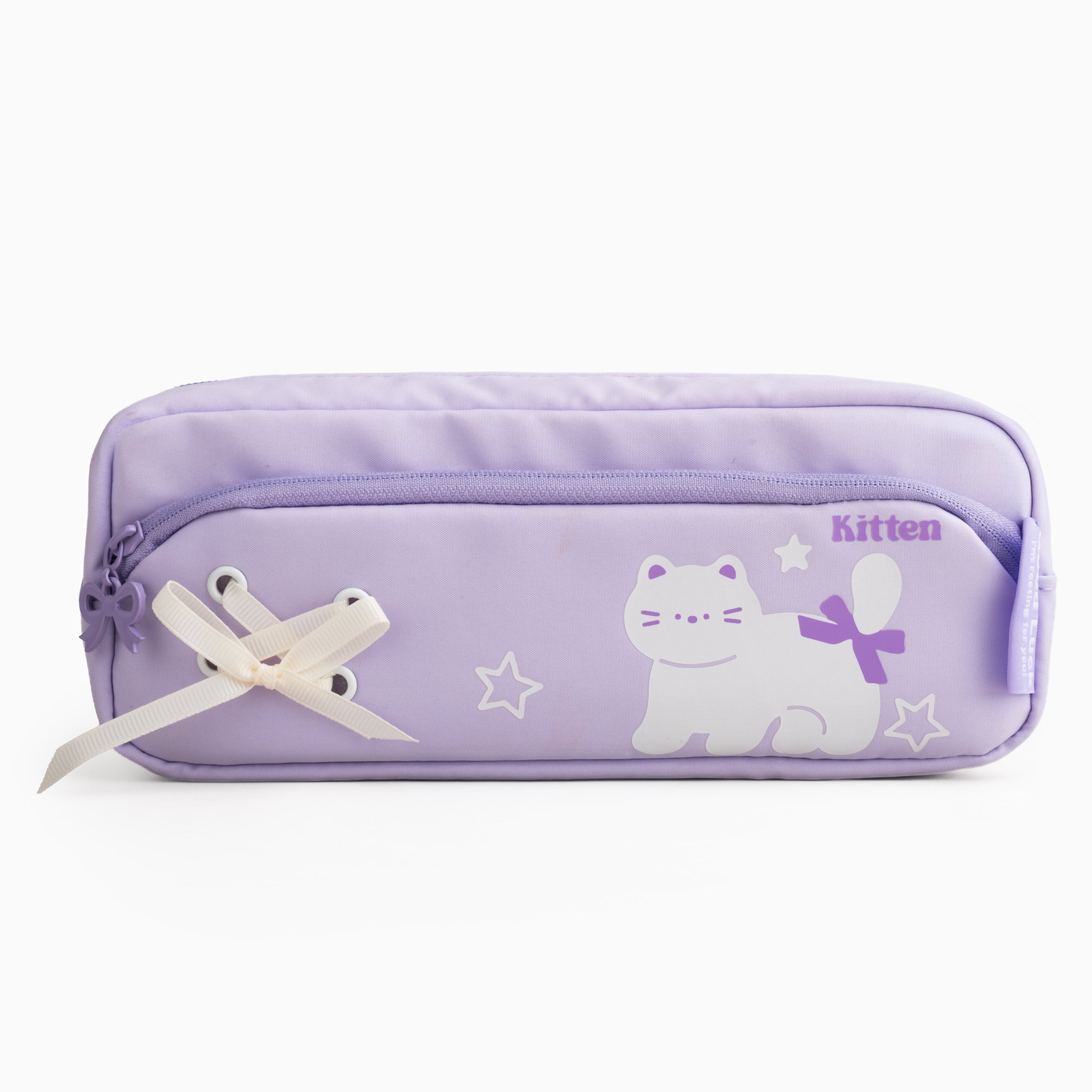 Coquette kitty Pouch - Lavender Mist
