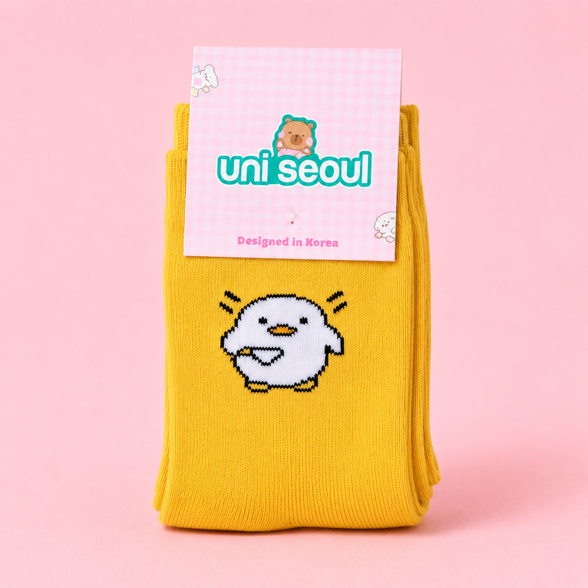Duck Crew Socks - Yellow