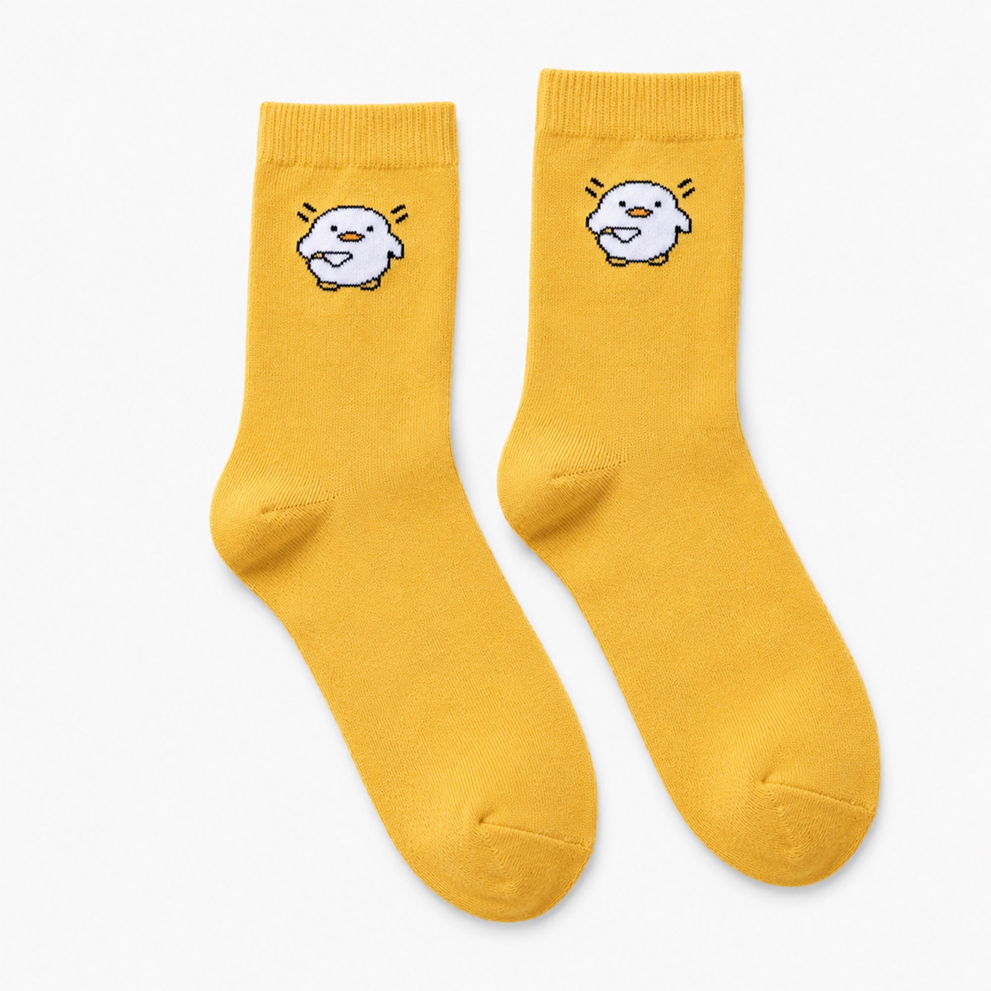 Yellow Duck Crew Socks