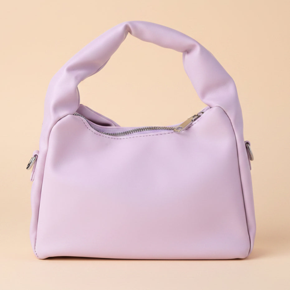 Cute Bow Sling Bag - Lilac