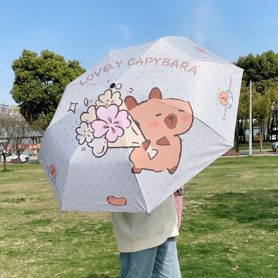 Capy Cute – Blossom Buddy Umbrella