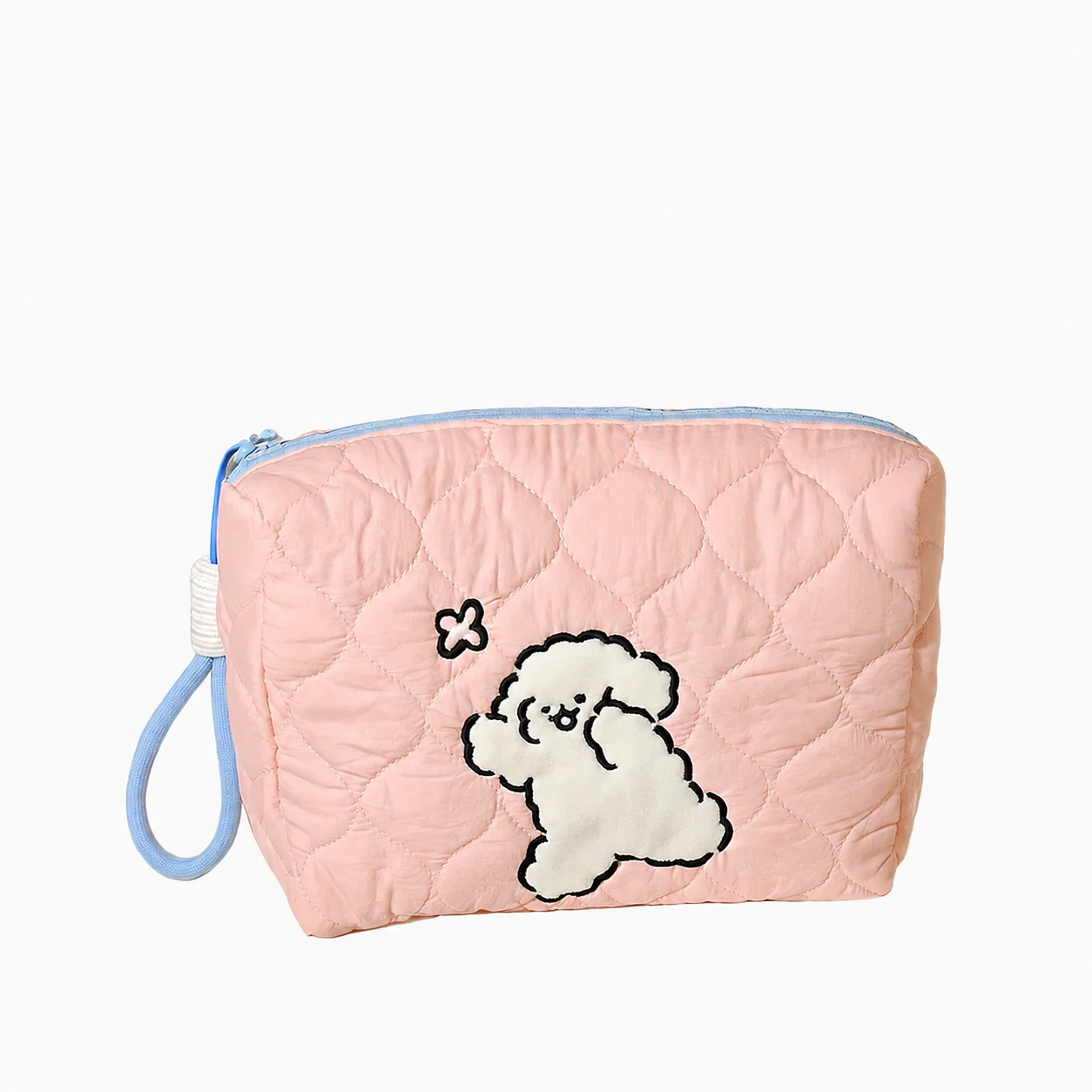 Playing Puppy Utility Bag - Pink