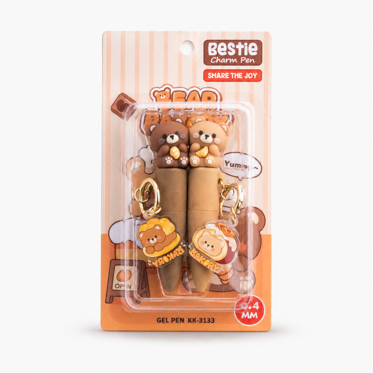 Bear Bakery Charm Duo - Pen set