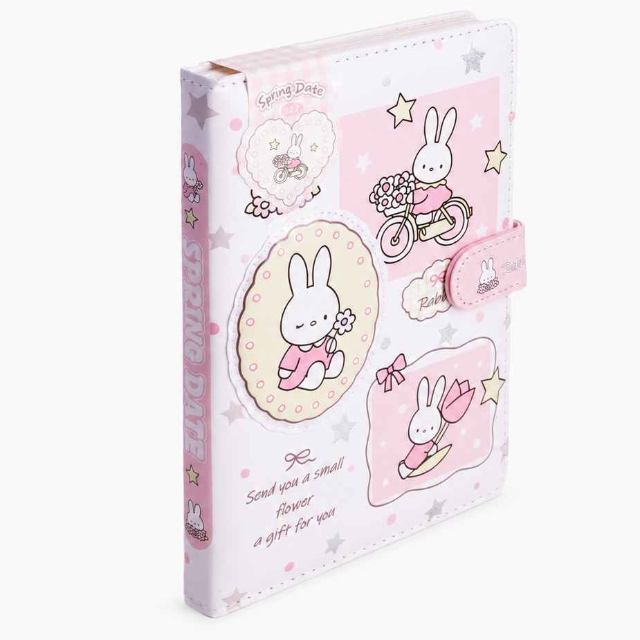 Flower Kawaii Planner - Flower Bunny