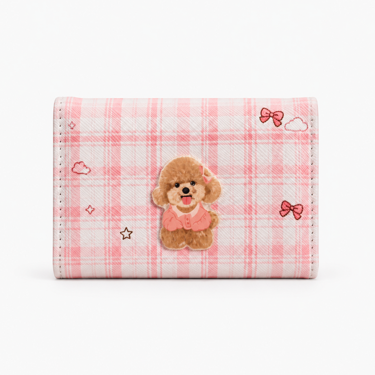 Sweet Blush Pup Wallet