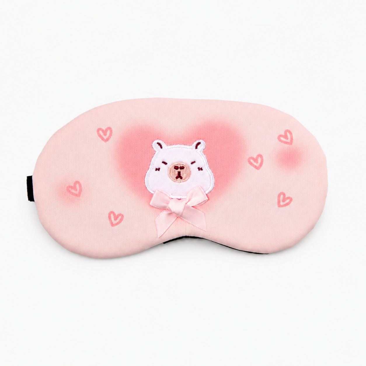 Capybara Aura Heart Cooling Eye Mask