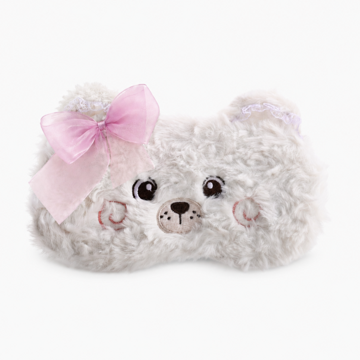 Creamy Teddy Eye Mask