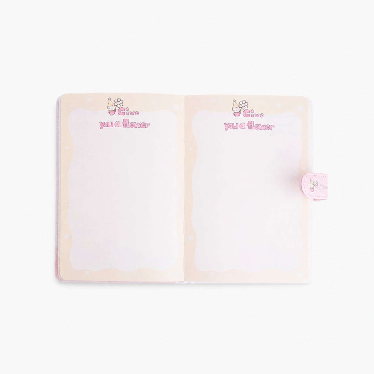 Flower Kawaii Planner - Flower Bunny
