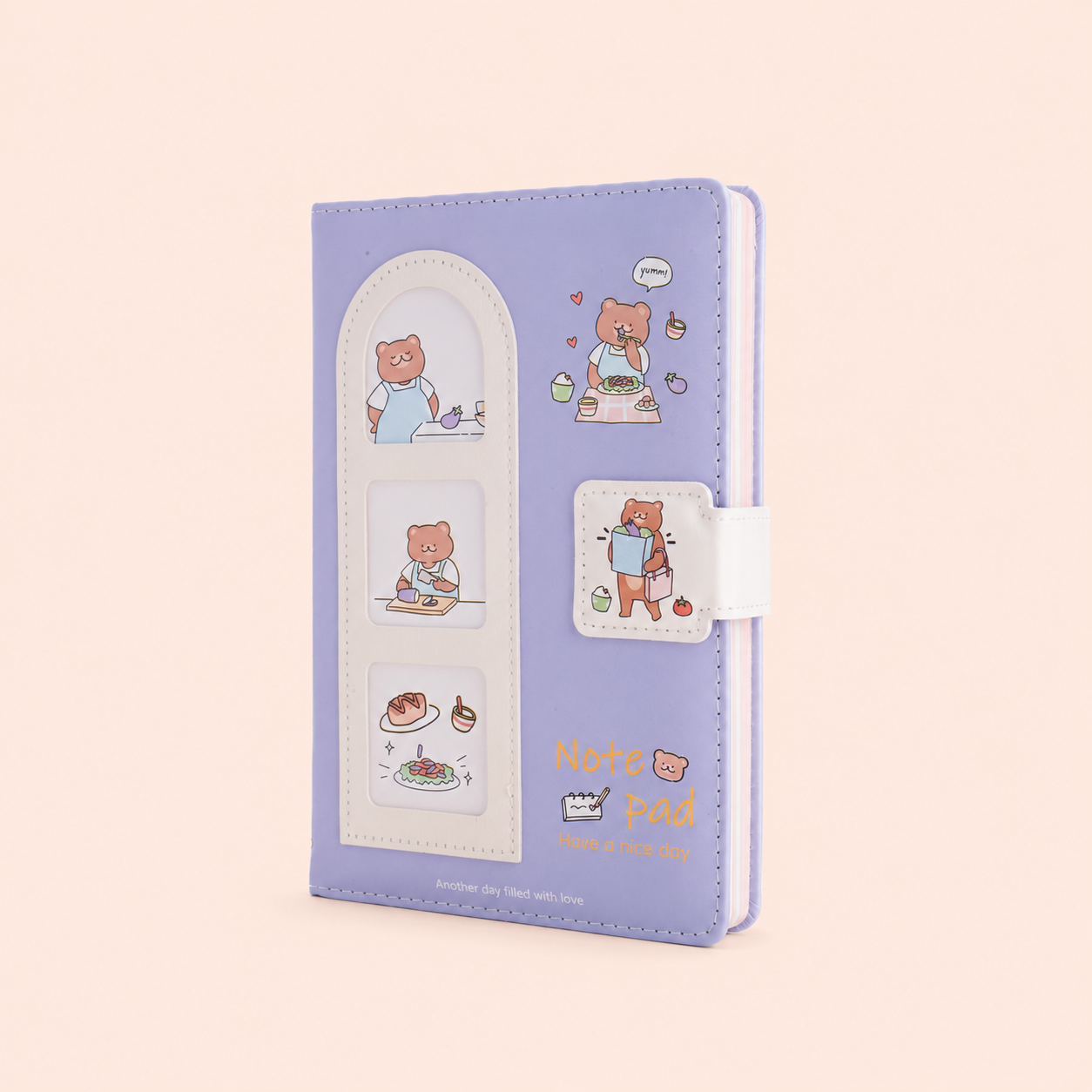 Chef Bear - Magnetic notepad