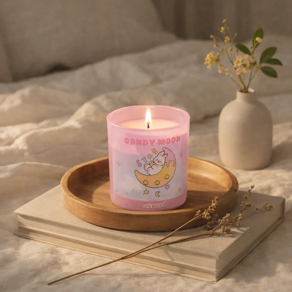 Candy Moon Candle -Midnight Blossom