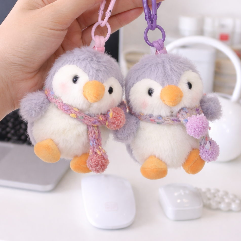 Dodo Plushie Keyring - Pink