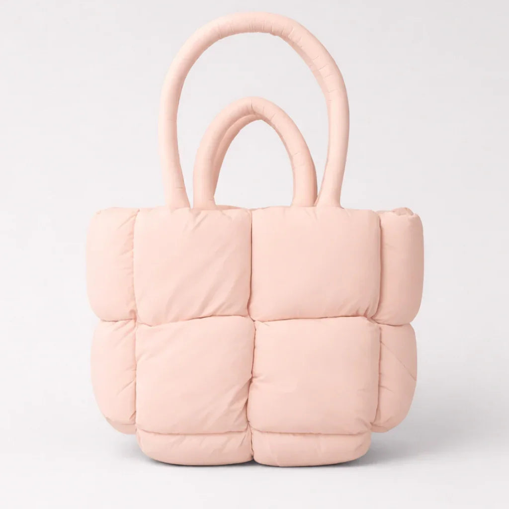 Puffed Tote Bag pink