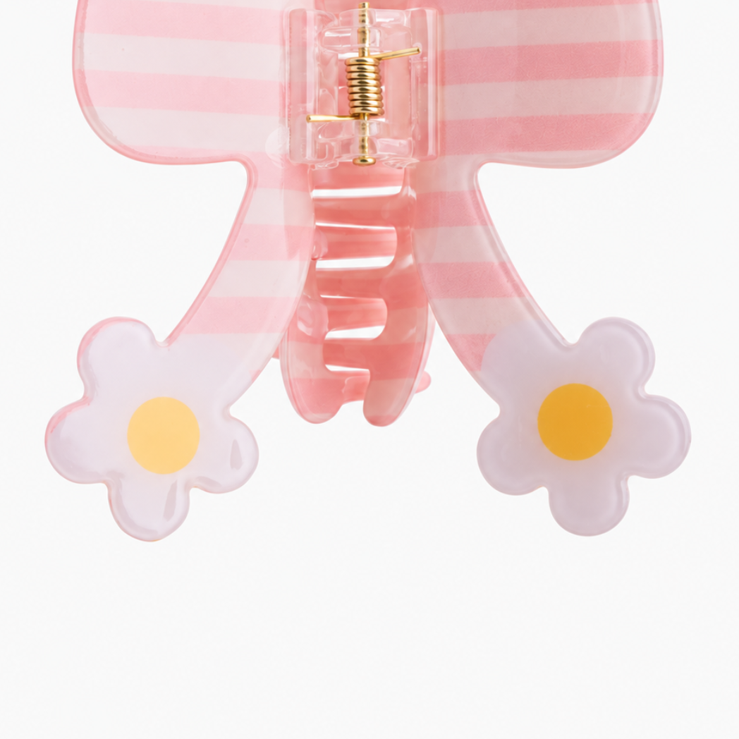 Daisy Bow Claw Clip