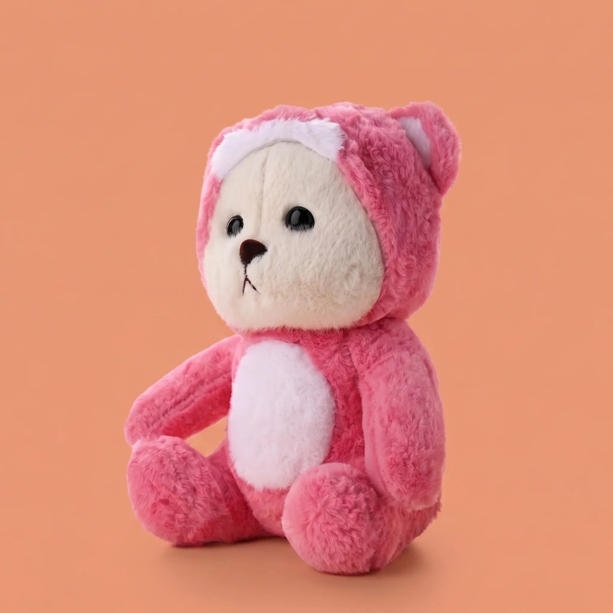 Hoodie Bear pink