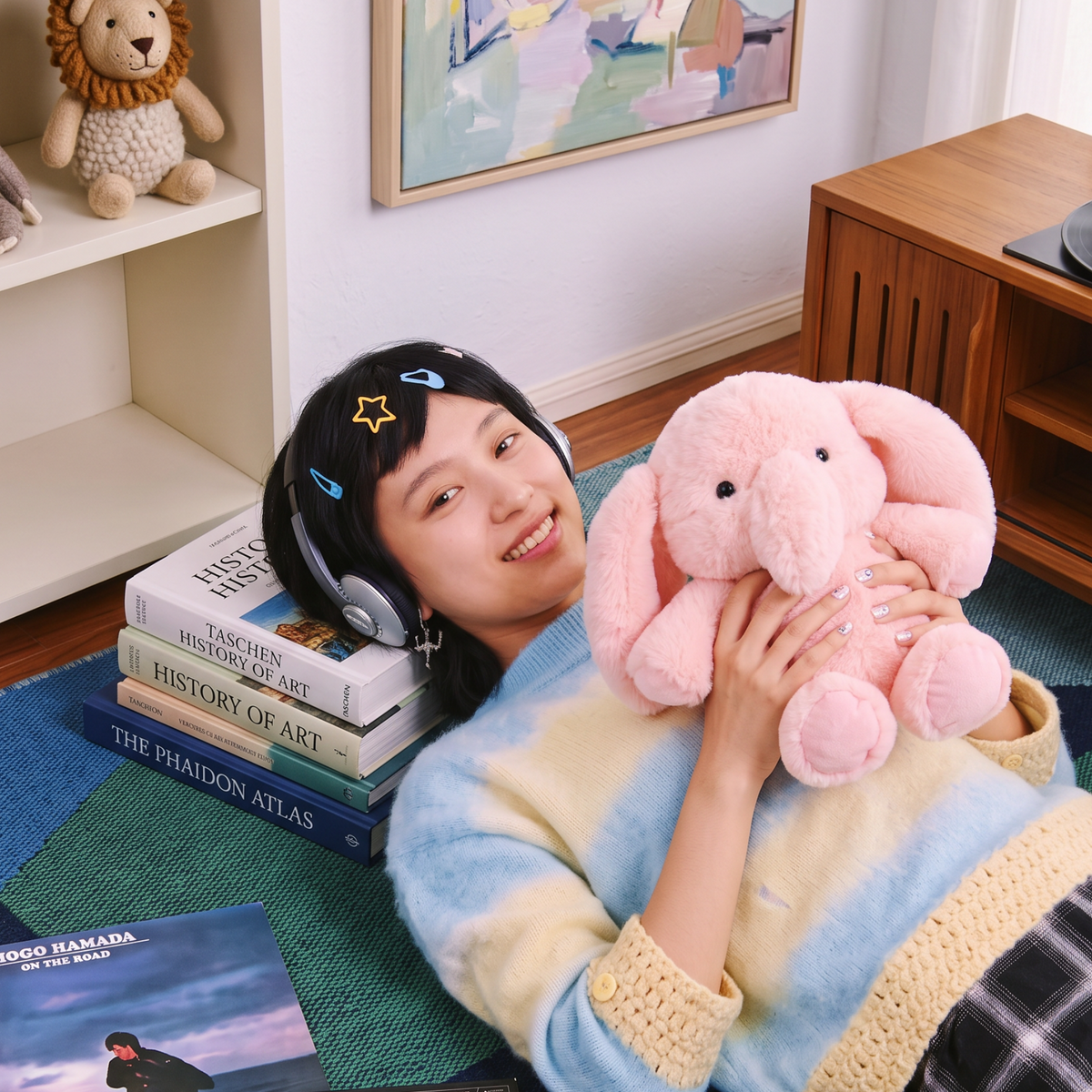 Blush Ellie Plushie - Pink (Large)