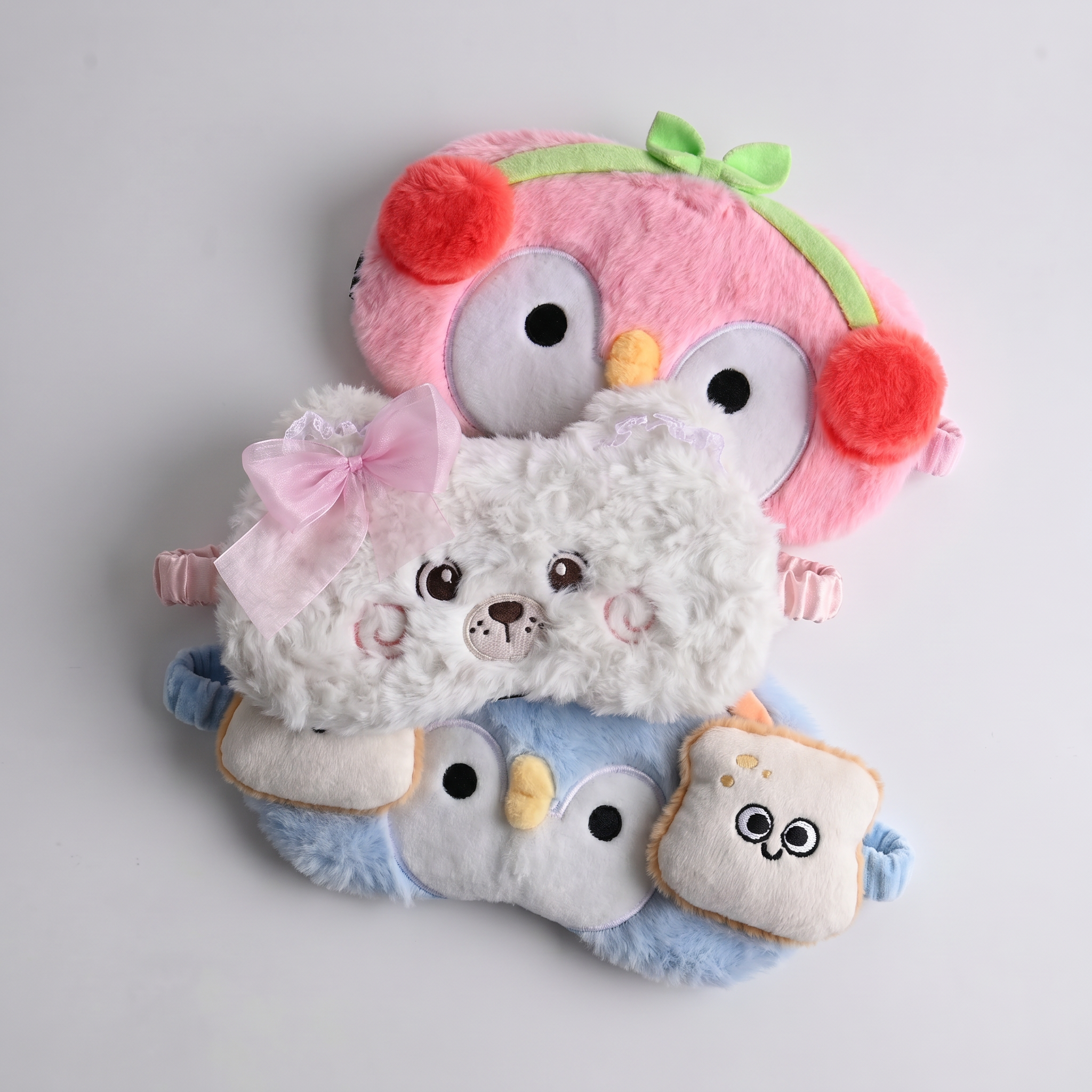 Berry Penguin Eye Mask