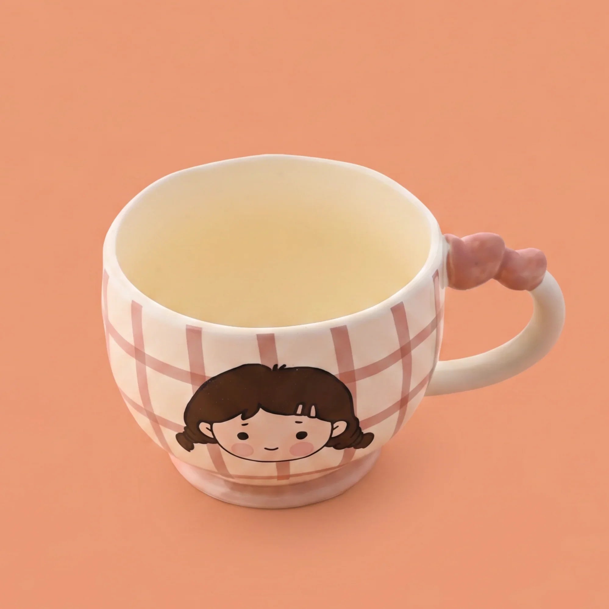Peachy Smile Mug