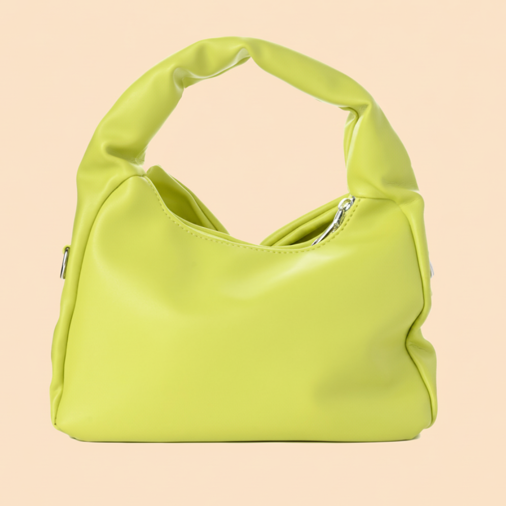 Cute Bow Sling Bag - Lime Green