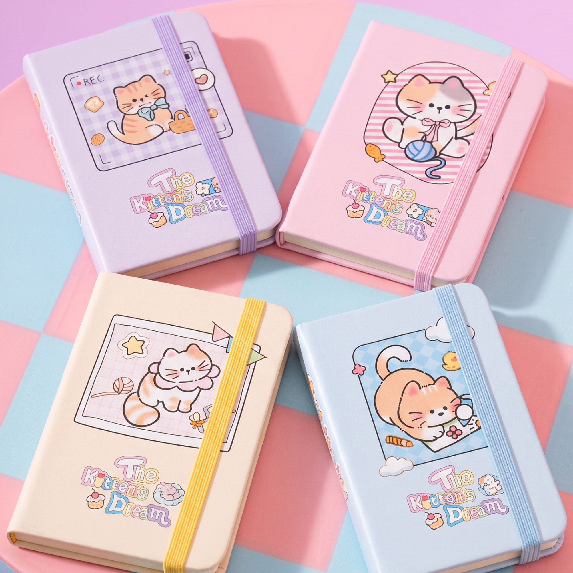 Kitty Mini diary - Sky blue