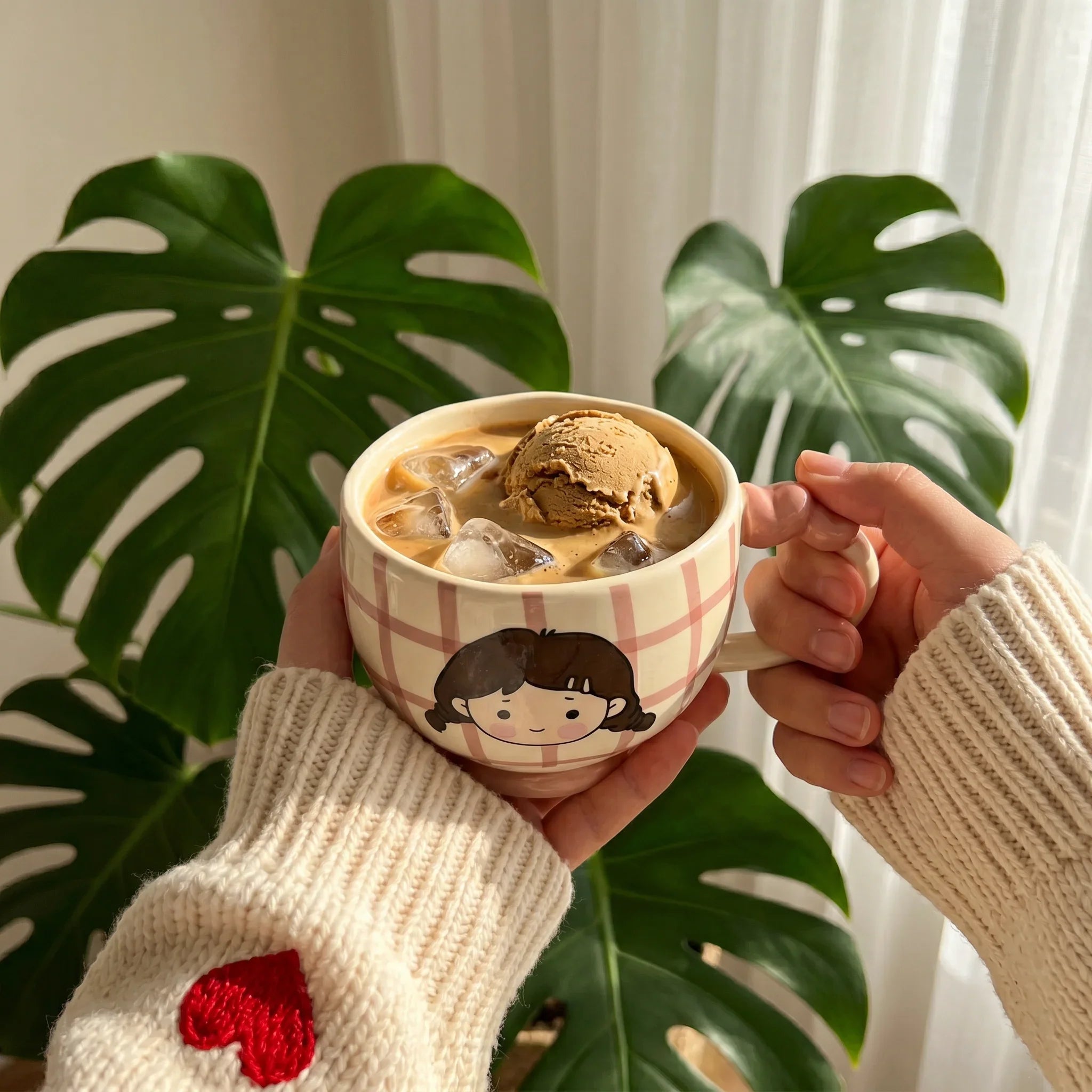 Peachy Smile Mug