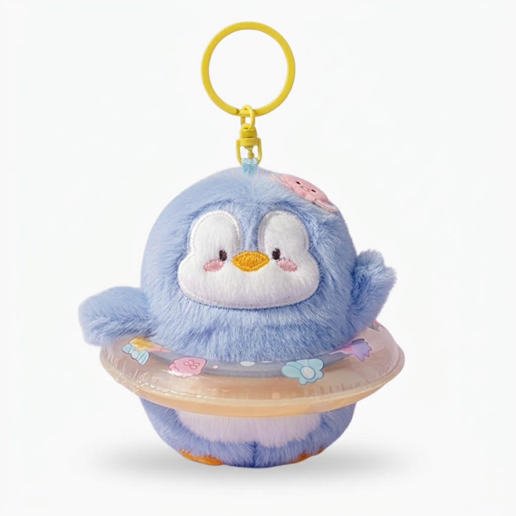 Bubble Boo Penguin Keyring