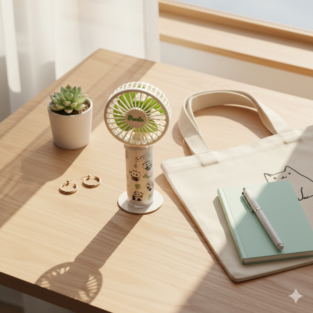 Dancing Panda Portable Fan