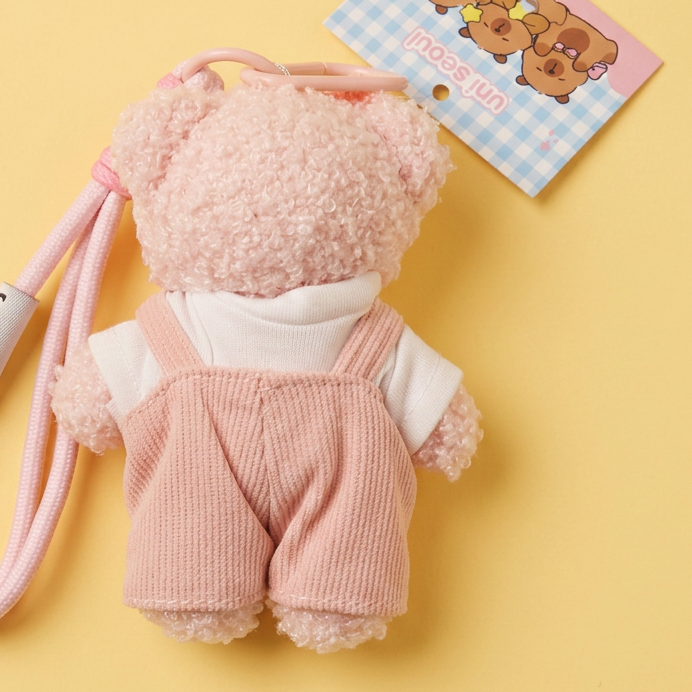 Berry Bloom Teddy Keyring