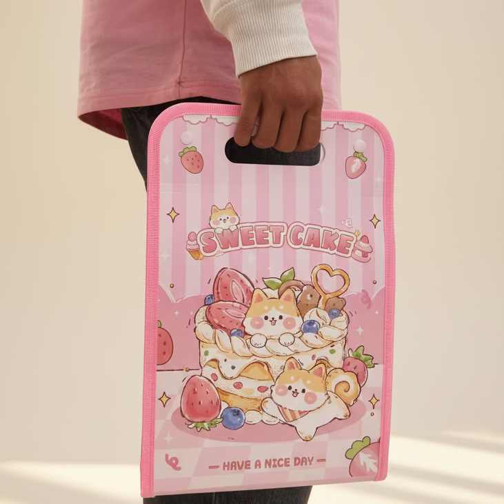 Sweet Cake Folder Pink