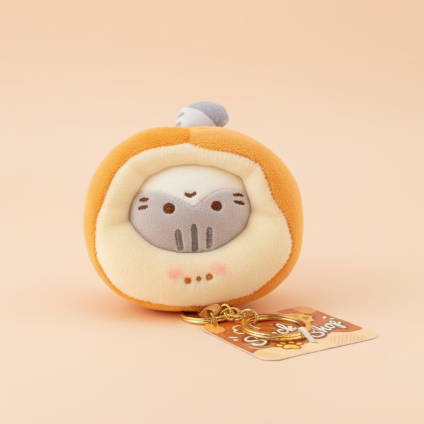 Butter Bun Keyring