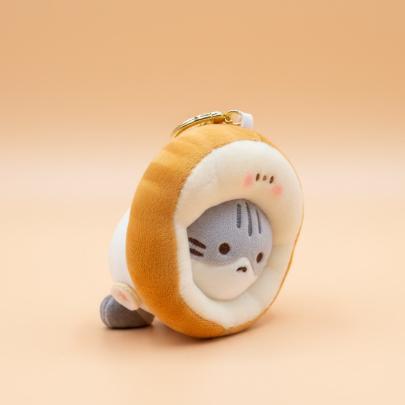 Butter Bun Keyring