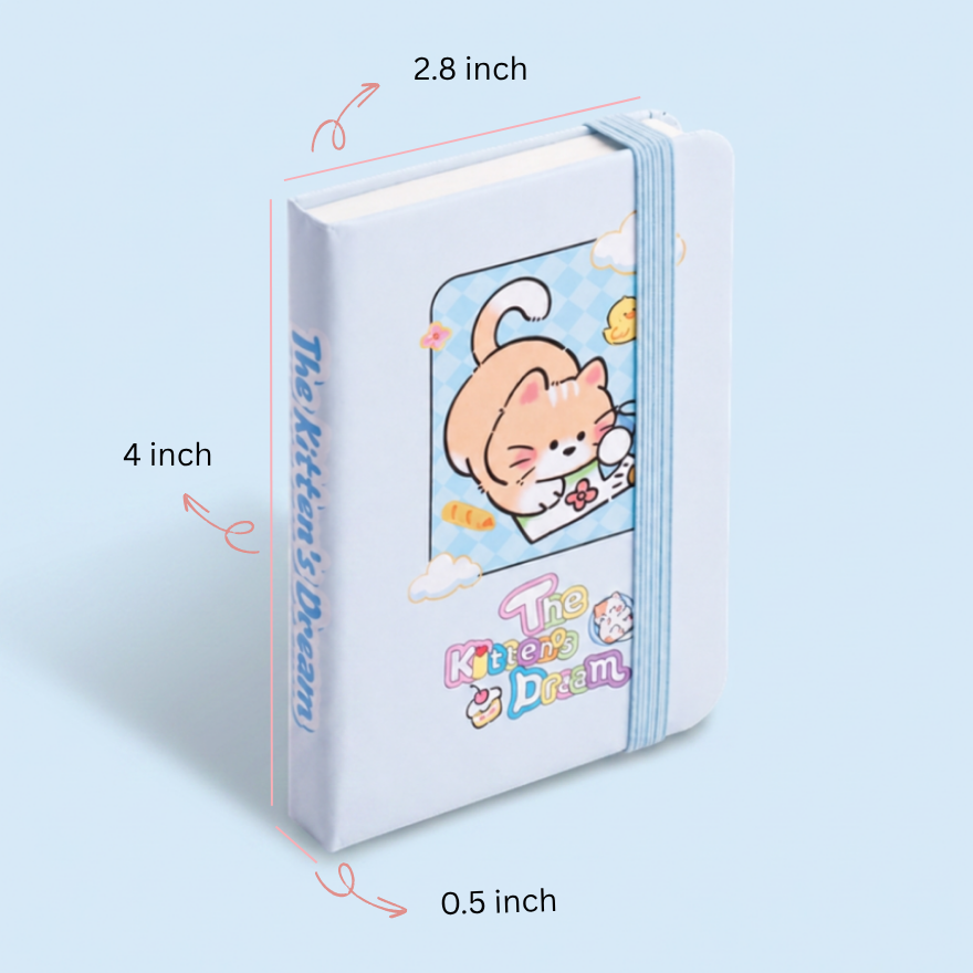 Kitty Mini diary - Pink