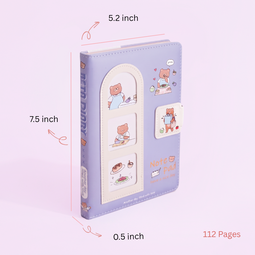 Chef Bear - Magnetic notepad