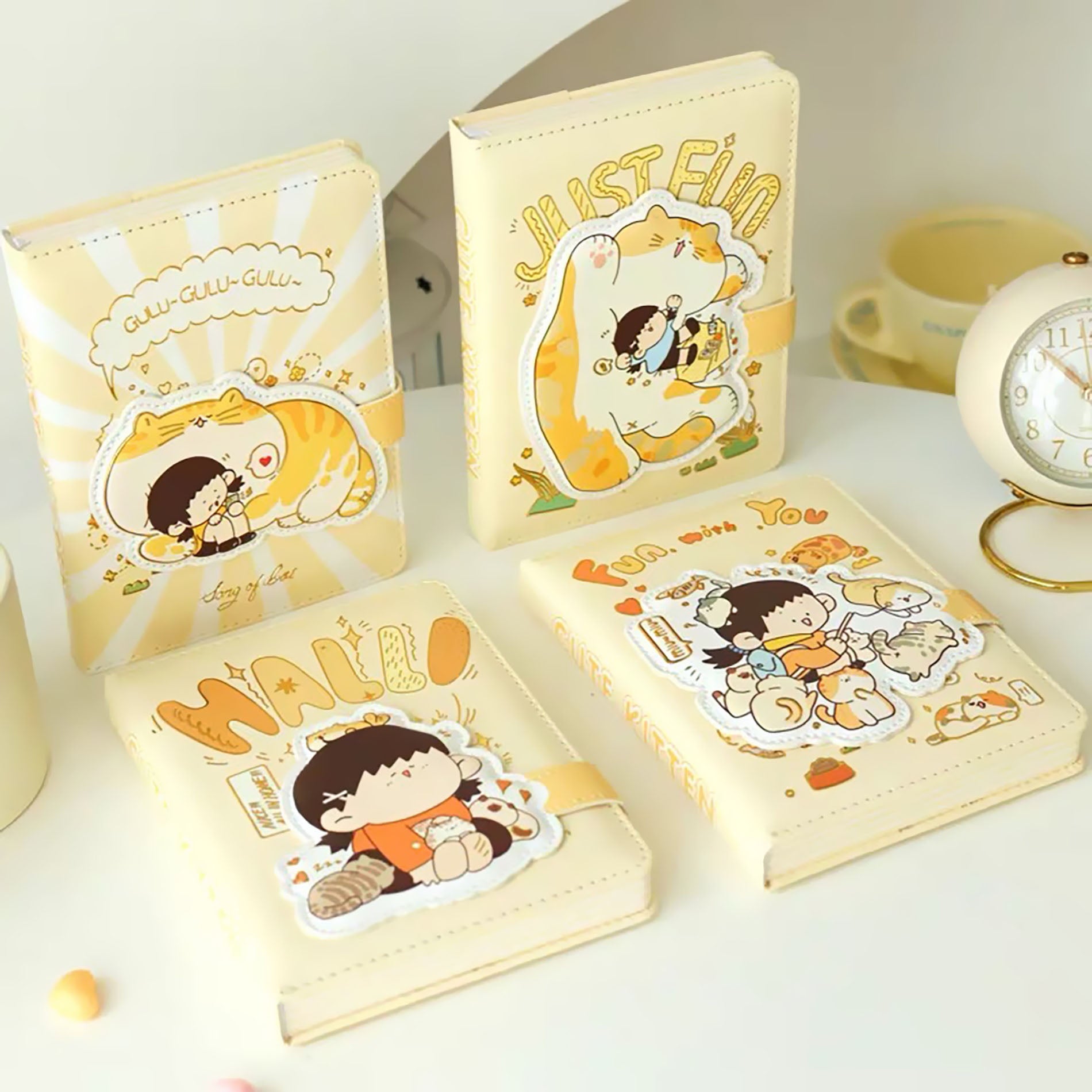 Cute Kitten Notebook - Gulu