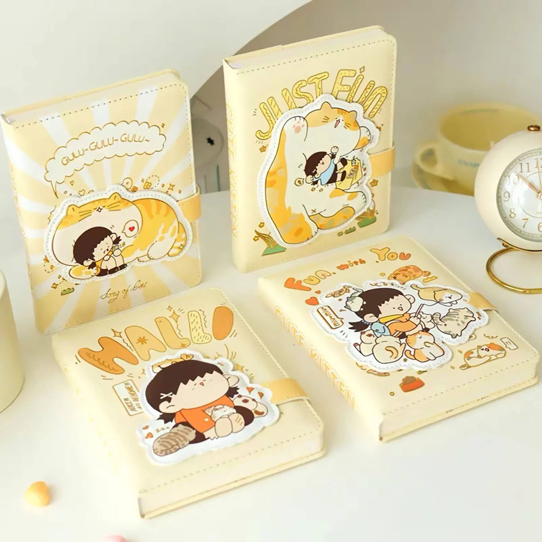 Cute Kitten Notebook - Gulu