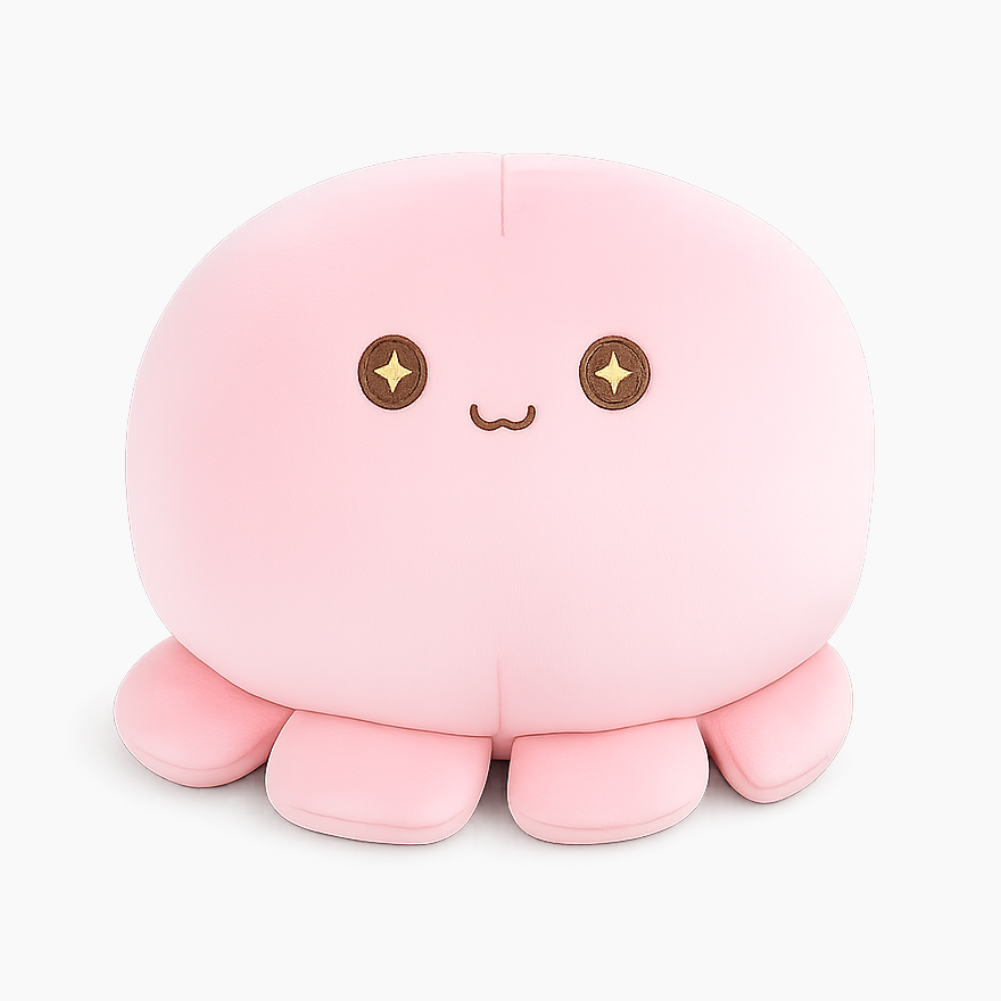 Sparkle Eyed Octopus Handwarmer (Pink, 30cm)
