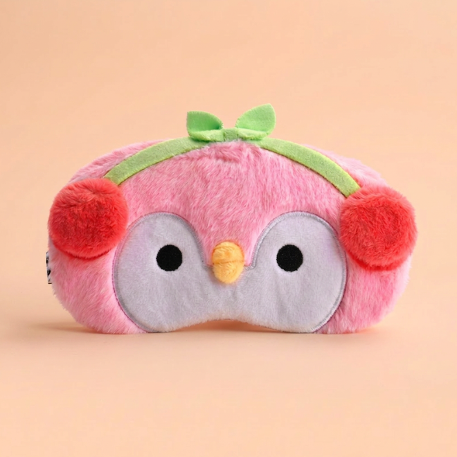 Berry Penguin Eye Mask