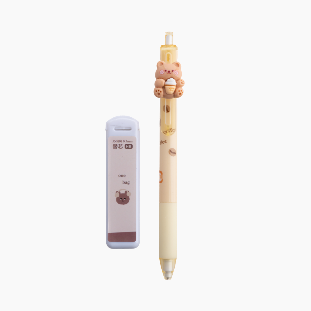 Coco Bear Pencil & Lead set - Ice Cream