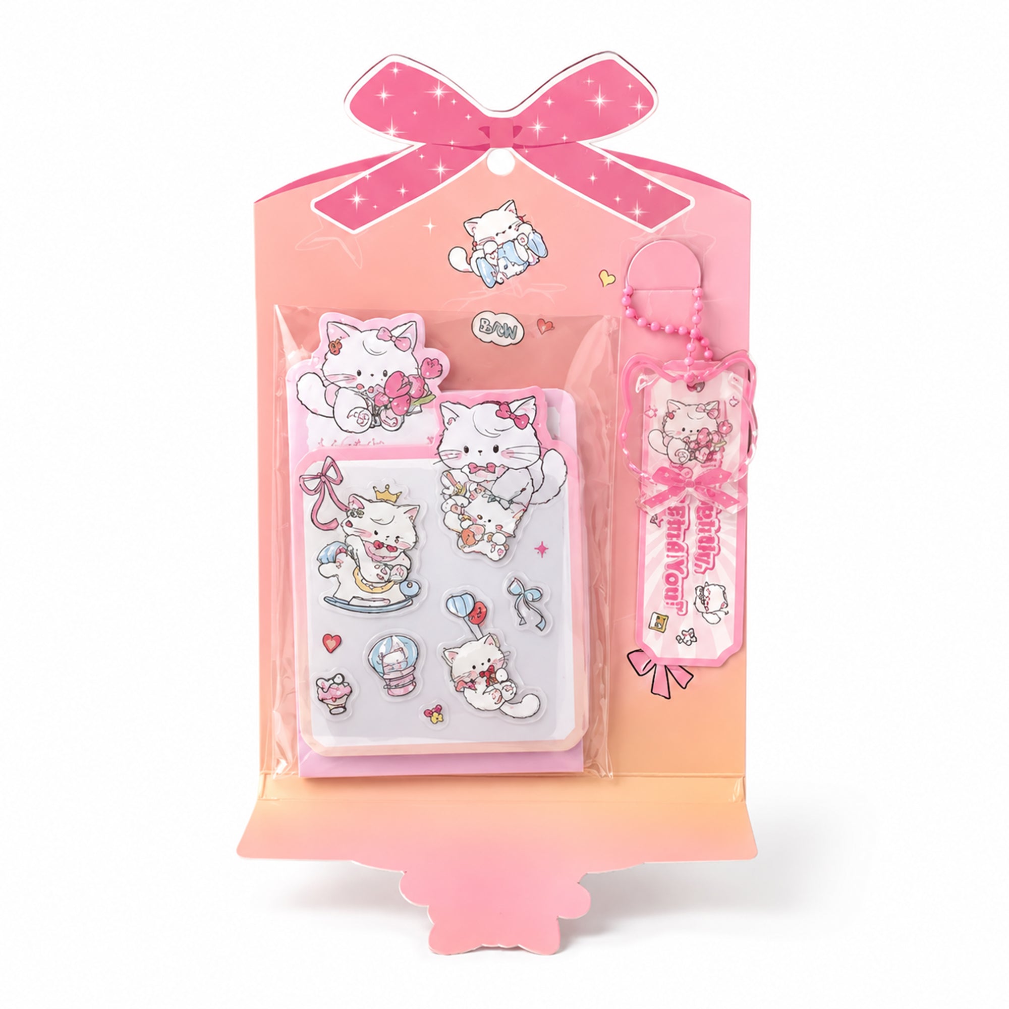Milu Sticky Notes Pink
