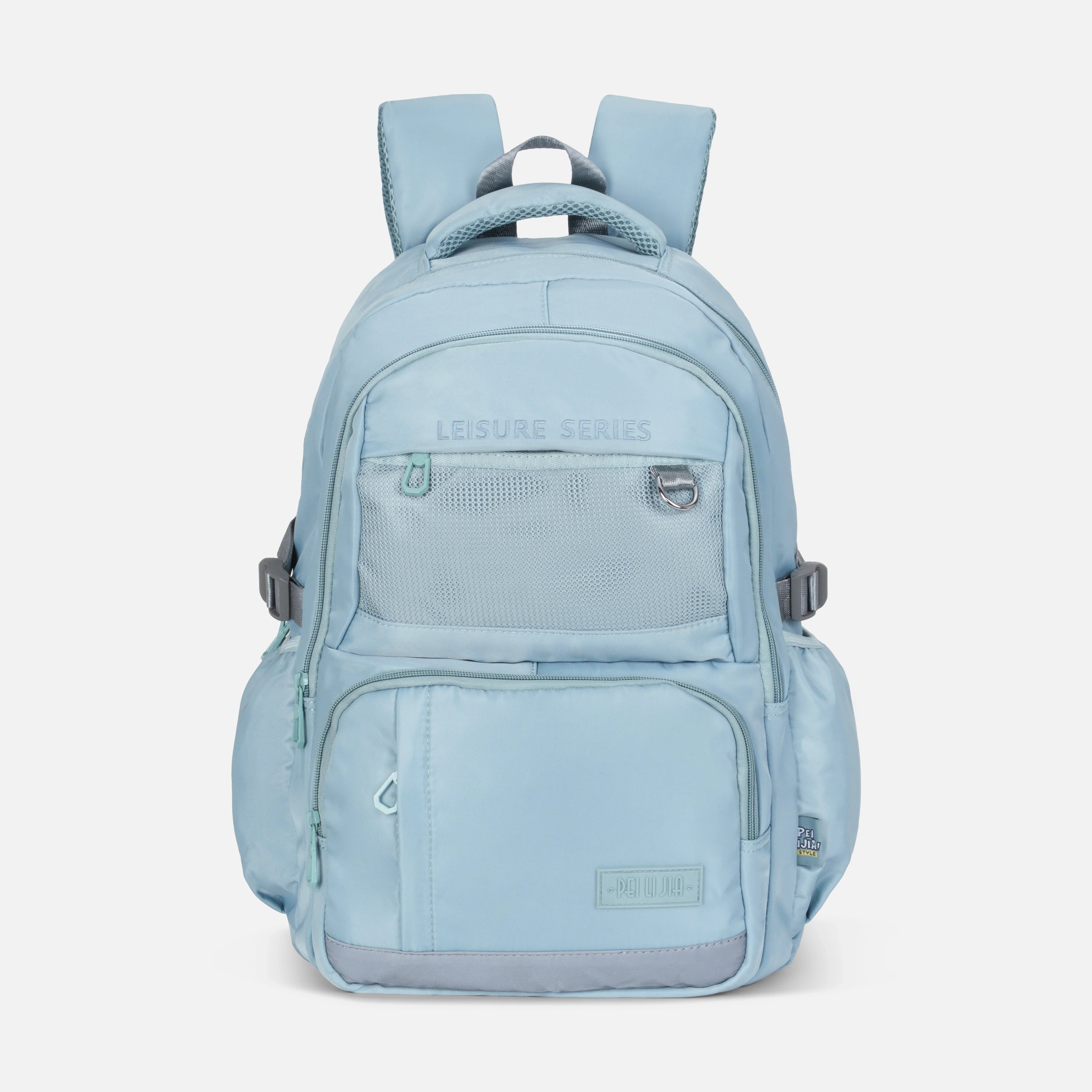 K-Style Large Capacity Waterproof Backpack - Blue